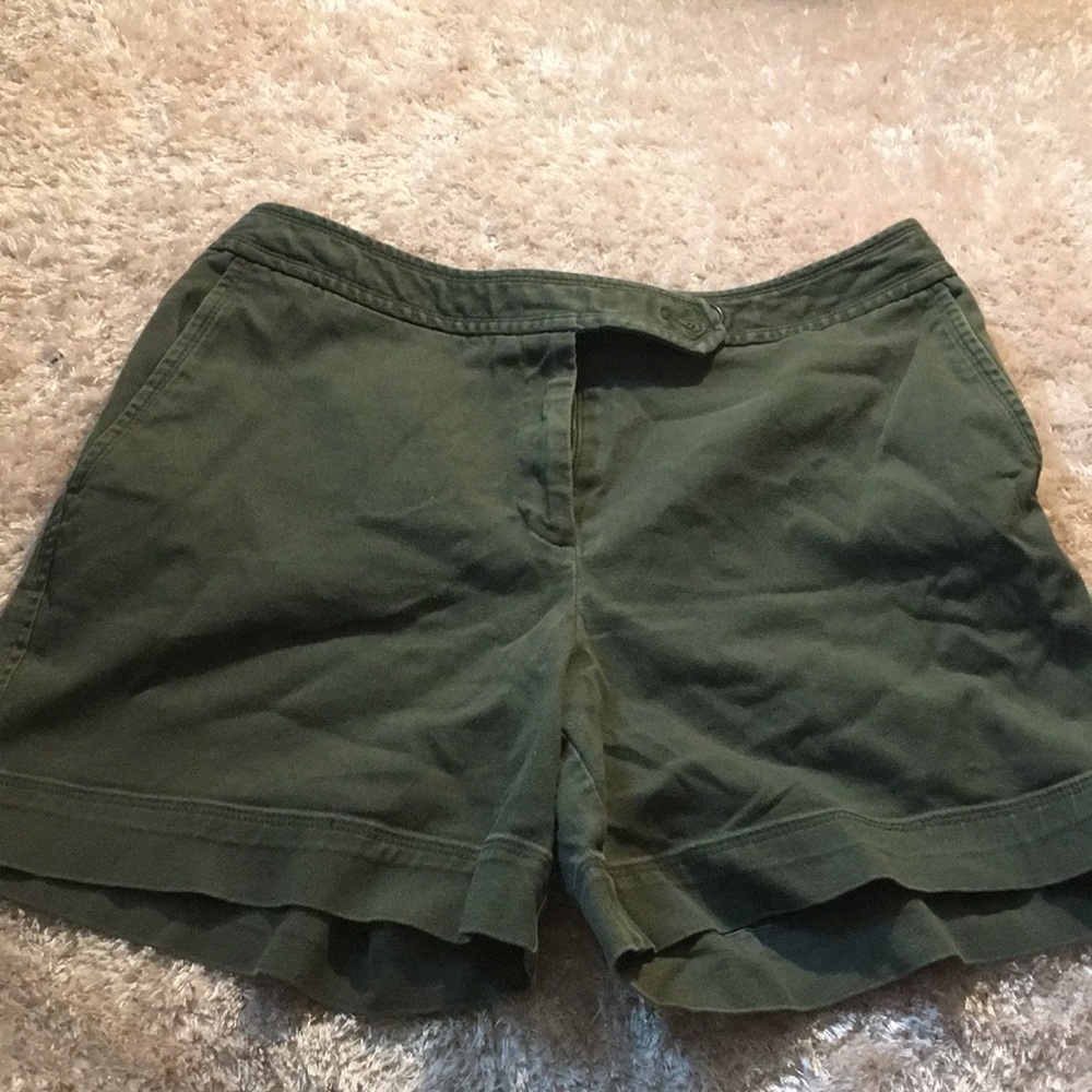 Green shorts